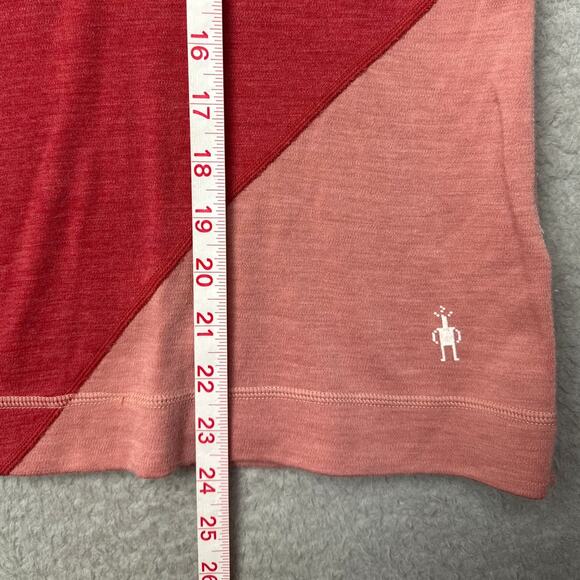 Smartwool Womens Merino 250 Baselayer Top Colorblock 1/4-Zip Size M Gorpcore - Picture 6 of 11